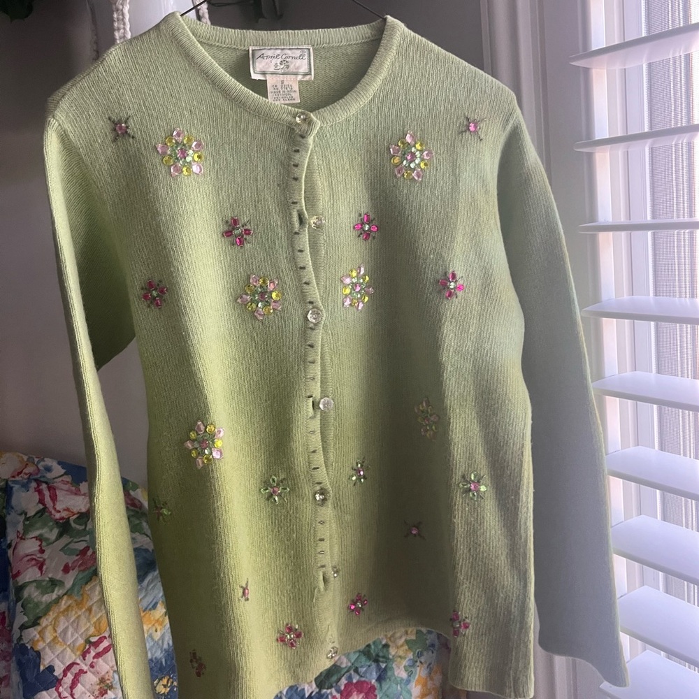 S April Cornell Cardigan